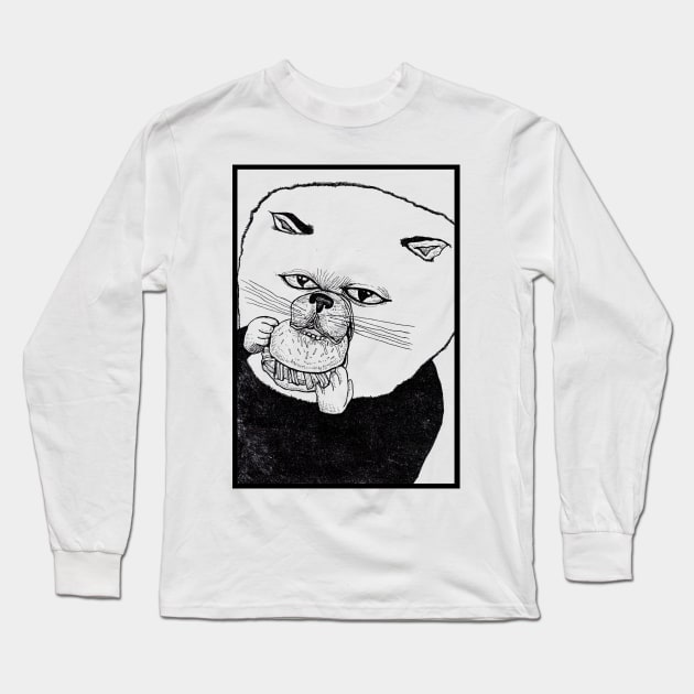 Cuddle Puff Long Sleeve T-Shirt by whitsteen